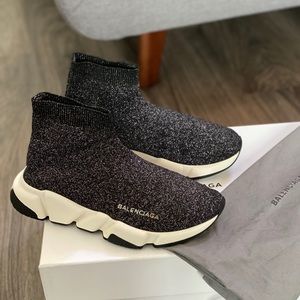 Authentic Balenciaga knitted speed trainers